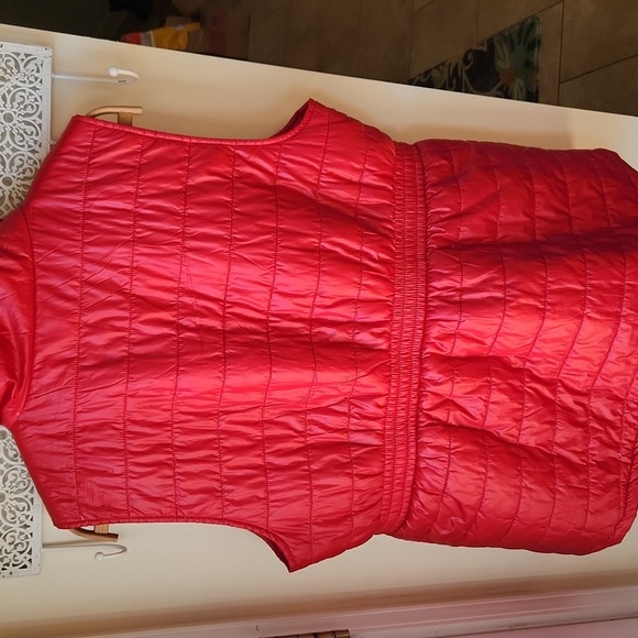 Teezher Packable Lightweight Vest Red sz XL - Picture 9 of 14